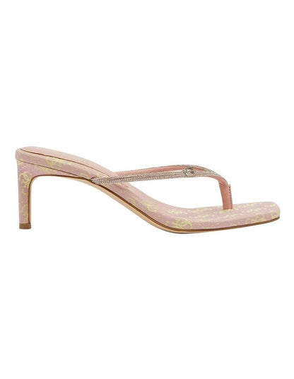 Mayan Diamante Kitten Heels