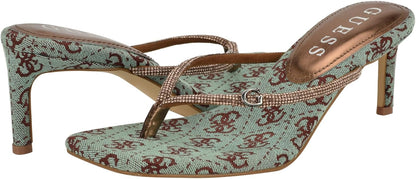 Mayan Diamante Kitten Heels