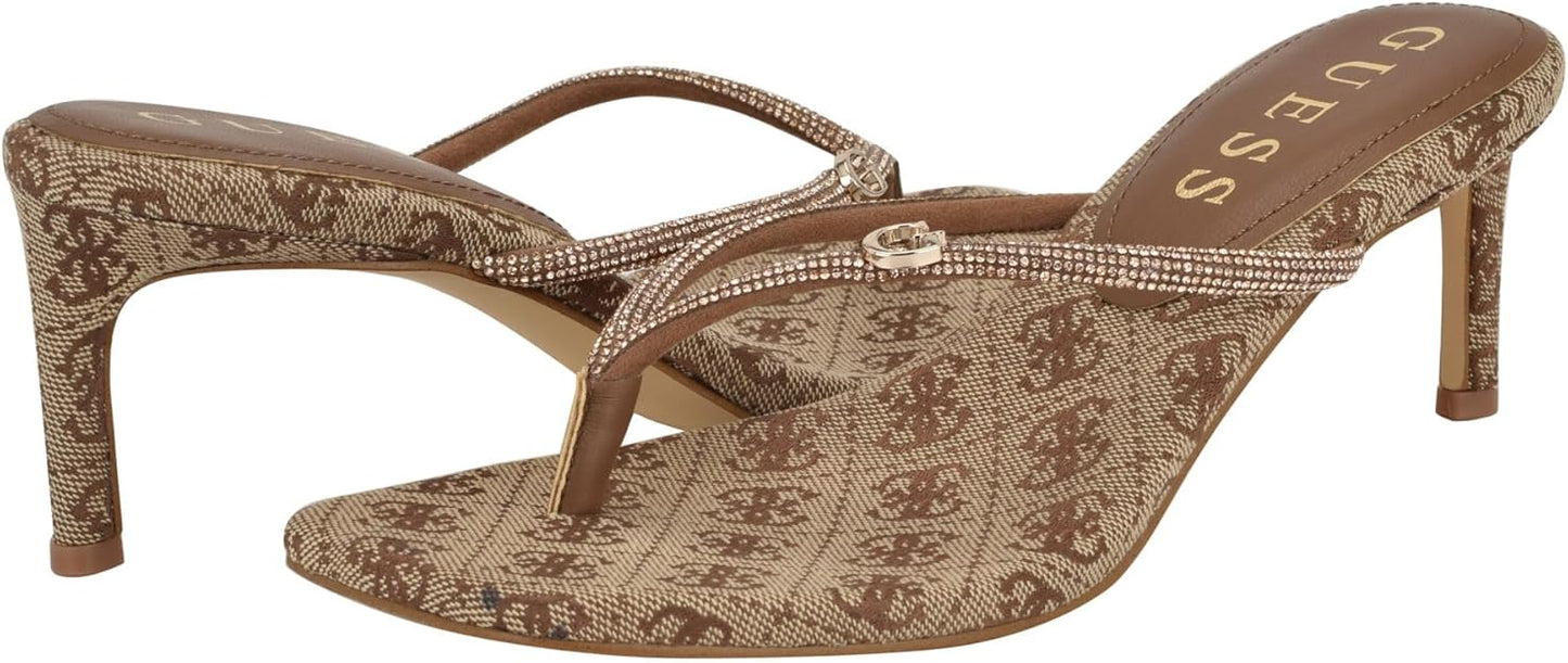 Mayan Diamante Kitten Heels